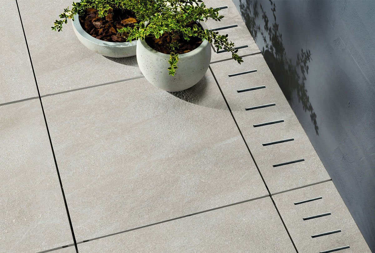 anti slip 2cm thick garden outdoor tile