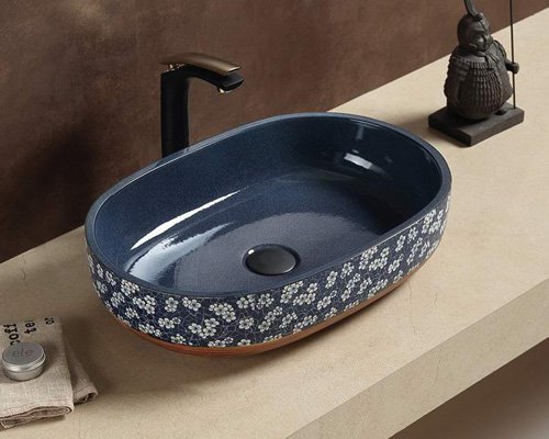 farmhouse countertop basin