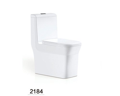 modern one piece floor mounted square toilet