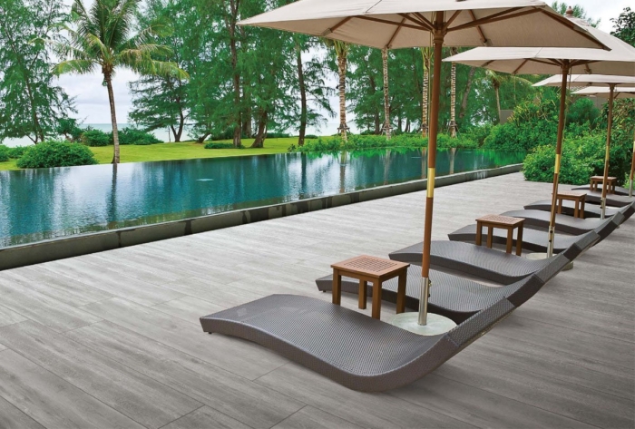 20mm non slip wooden outdoor tiles