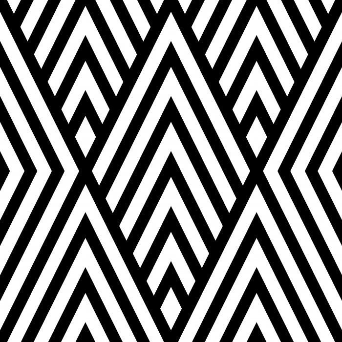 black and white decorative pattern tile-