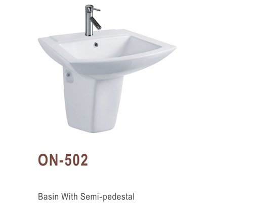 rectangle basin with sami-