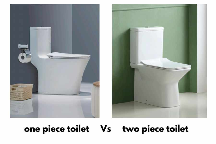 one piece vs two piece toilet