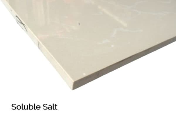 soluble salt tiles