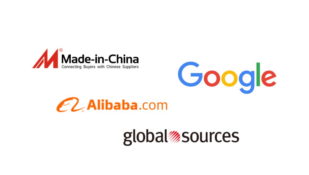 find supplier b2b platfrom or google 