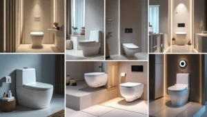 different types toilet